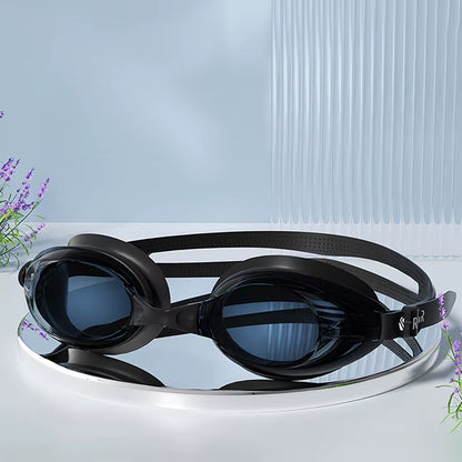 Swimming Goggles for Men & Women – Anti-Fog UV Protection, Waterproof, Adjustable Silicone Swim Goggles for Adults & Kids