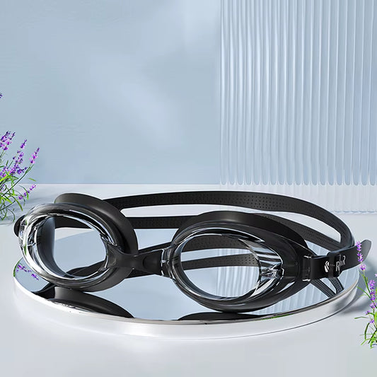 Swimming Goggles for Men & Women – Anti-Fog UV Protection, Waterproof, Adjustable Silicone Swim Goggles for Adults & Kids